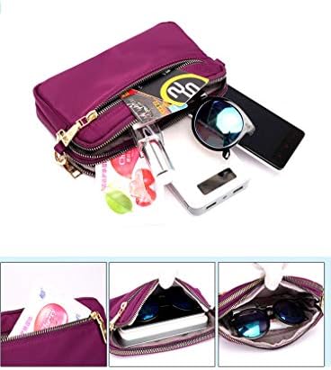 Bolsa de telefone para celular de nylon Viagem Bolsa Crossbody Women Womistlet carteira para Samsung Galaxy Note 20 Ultra