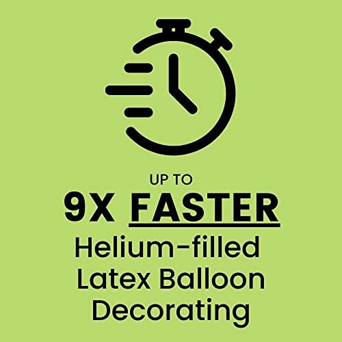 Válvulas de balão de vedação de segurança e -z de grande barril - sela rapidamente balões de látex - 25 ct