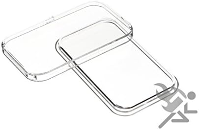 Cápsulas de ajuste direto da barra Air-Tite para 1 oz de barra de prata um barra de onça troy, 50 pacote