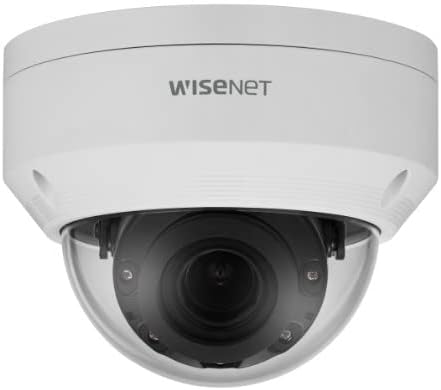 Hanwha Techwin LNV-6072R 2MP IR WDR TVI/AHD/CVI/CVBS Câmera de cúpula externa com lente varifocal de 3,2 ~ 10mm, conexão BNC