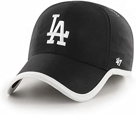 '47 MLB Los Angeles Dodgers Limpe o chapéu ajustável, o tamanho adulto se encaixa em todos