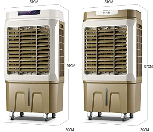 ISOBU LILIANG-- Coolers de evaporativo Cooler, ventilador de condicionamento, condicionador de refrigeração de água doméstica de resfriamento, condicionador móvel industrial com controle remoto BMZDLFJ-1