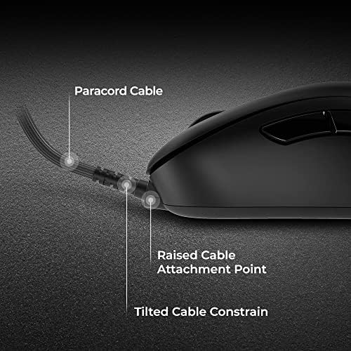 Zowie Benq EC2-C mouse de jogos ergonômicos | Desempenho profissional de esports | Peso mais leve | Sem motorista