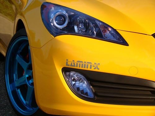 Tampas de farol azul de ajuste personalizado de lamin-x para Honda Accord