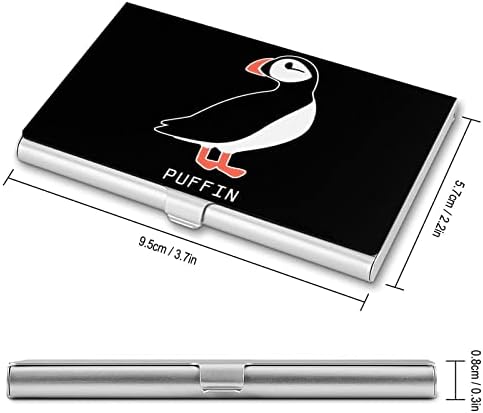 Cute Bird Bird Bird Funny Business Nome do cartão Caso Caso Organizador de caixa de proteção para homens
