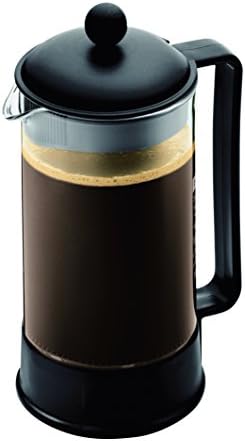 Bodum - 1548-01us Bodum Brasil French Press Coffee and Tea Maker, 34 onças, preto