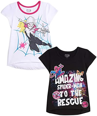 Marvel Spider-Man Spider-Gwen Ghost Spider2 pacote de camisetas