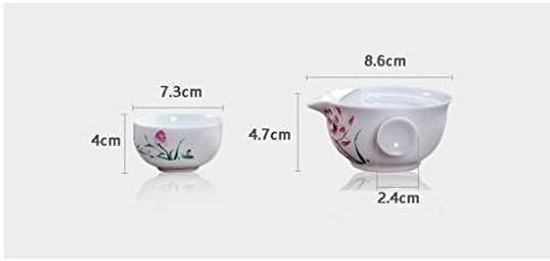 N/A Cerâmica Conjunto de chá inclui 1 pote de 1 xícara, gaiwan elegante e fácil de qualidade, chaleira bonita e fácil de
