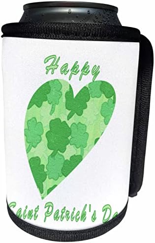 3drose Heart of Shamrock Collage Happy Saint Patricks Dia. - LAPA BRANCHA RECERLER WRAP