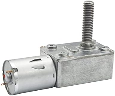 SUTK 8MM Diâmetro de 33 mm de comprimento de parafuso de cabeceira de comprimento Redutor do motor da engrenagem de worm 6V 12V