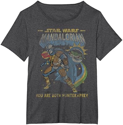 T-shirt Star Wars Mandalorian Comic Poster