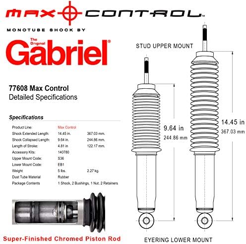 Gabriel 77608 Controle máximo