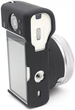Caixa da câmera A5100, Capa de Silicone flexível Casca de pele protetora para Sony Alpha A5000 A5100 Digital Camera, preto