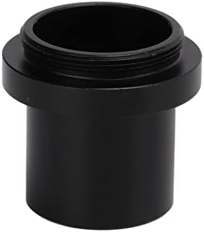 Adaptador ocular da câmera do microscópio, adaptador de câmera telescópio Desempenho confiável preto para microscópio para a câmera