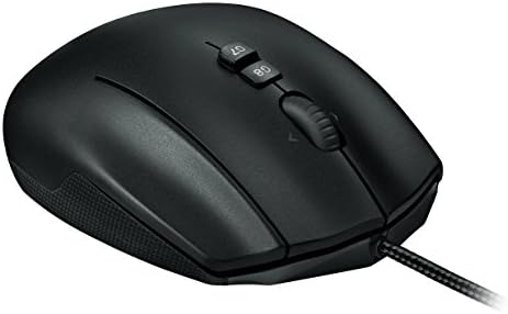 Mouse de jogos MMO de Logitech G600, RGB Lit, 20 botões programáveis