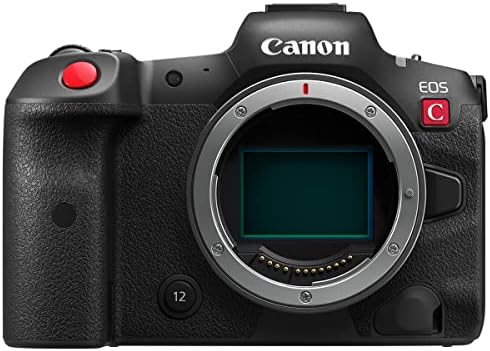 Canon EOS R5 C Mirrorless Digital Cinema Camera Body, pacote com cartão de memória SD de 128 GB, bateria, protetor de tela, kit de limpeza