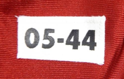 2005 San Francisco 49ers Ben Emanuel 38 Jogo emitido Red Jersey 44 12 - Jerseys de jogo NFL não assinado usada