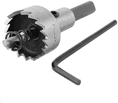 X-Dree 24,5mm Cutting DIA HSS 6542 Twist Brill Brill Buh Saw Cutter Tool W Ferch (24,5 mm DIA HSS 6542 Twist Drill Bit Agujero
