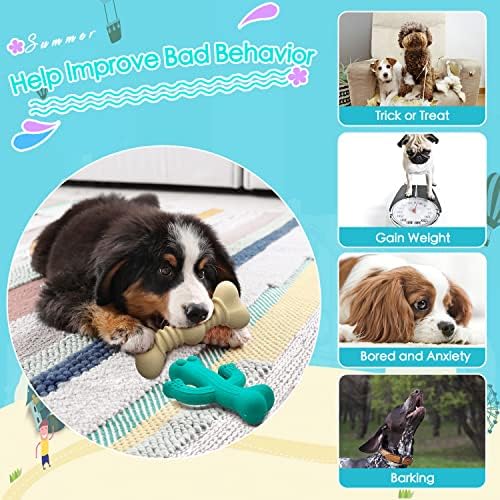 Dog Toys Toys 3 Pacote para mastigações agressivas Pequena raça média, brinquedos de cachorro duráveis ​​e duráveis ​​indestrutíveis