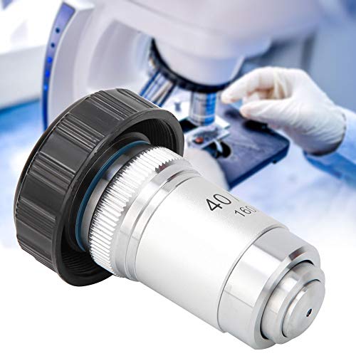 Objetivo do microscópio acromático, objetivo claro objetivo acromático ajustável para microscópios biológicos