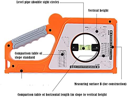 Lukeo 0-130 Grau Medida Instrumentos Instrumentos multipuncionais Transferidores de giro