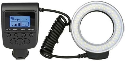 Luz de anel de macro dupla/flash para Panasonic Lumix DC-FZ80