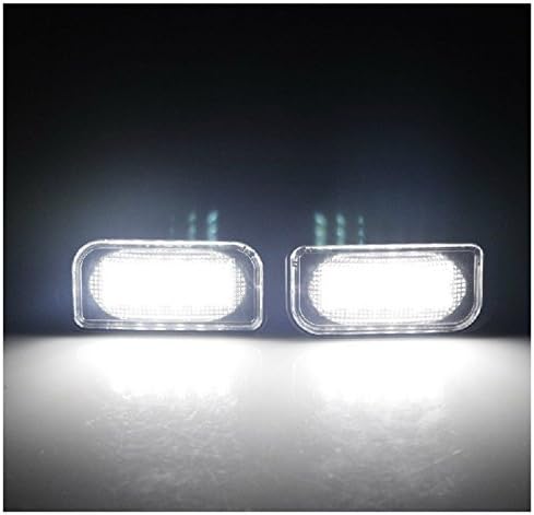 GSRECY 3528 18SMD LED Licença Placa Luz sem erro para Mercedes W203 C-Class C230 C240 ​​C320 C32 55 Lâmpada traseira