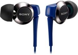 Sony MDR-EX210B/Blu Earbud fones de ouvido