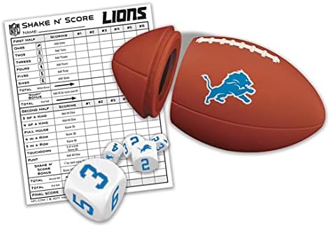 Dia -Melhor do jogo - NFL Detroit Lions - Shake n 'Score Dice Game