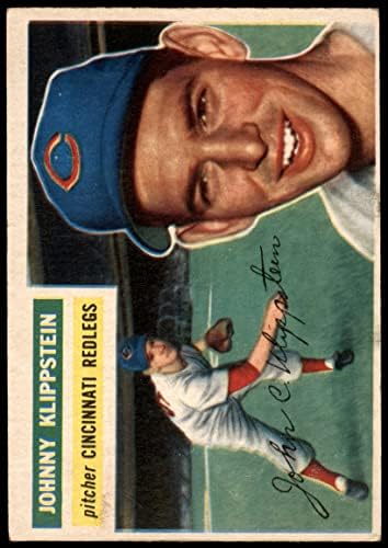 1956 Topps 249 Johnny Klippstein Cincinnati Reds VG/EX Reds