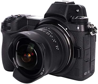 7artisans 7,5 mm f2.8 ii lente manual de peixe manual APS compatível com câmeras de montagem eletrônica nex-5n nex-7 nex-3n
