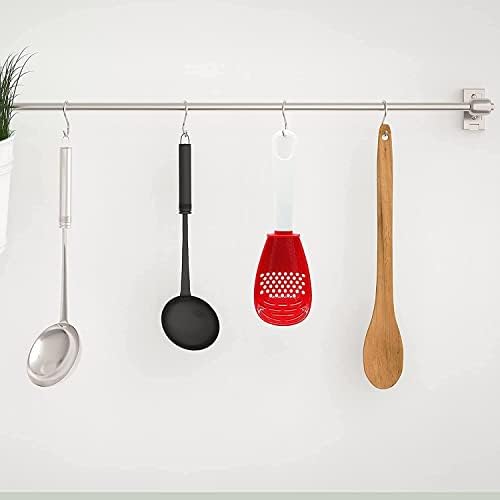6 em 1 Gadgets de cozinha multifuncionais, aparelhos de cozinha resistentes ao calor, separador de ovos, cozinha, drenagem, esmagamento, grade, colher de cozinha