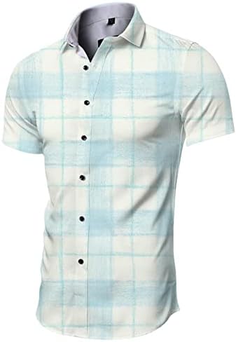 BMISEGM Summer Grand e Alto Camisas para homens Trendência de verão Trendência masculina Camisa 3DPOLO ZIPPER MANELA