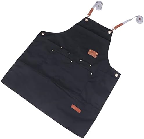 Avental de avental de avental synpinya para homens para homens, cozinhando aventais com tiras ajustáveis ​​e bolsos