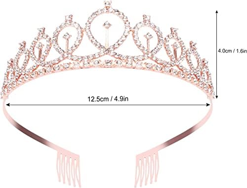 Gumihvay Birthday Sash For Girls Gold Gold Tiara and Crowns for Women Birthday Decorations Conjunto