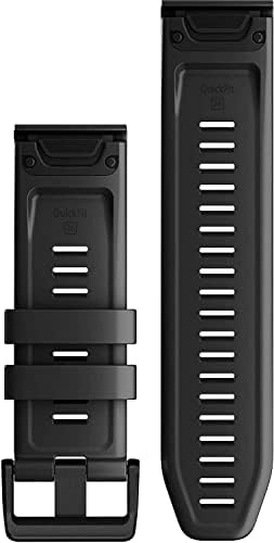 Garmin Quickfit 26 mm wechselarmband Aus Silikon für Garmin Fenix ​​7x Serie, Fenix ​​6X Serie, Enduro, Fenix ​​5x Serie,