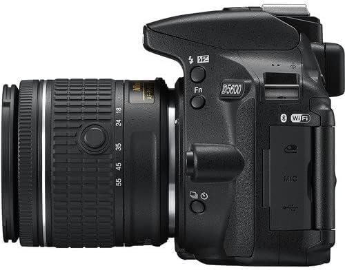 Câmera Nikon D5600 DSLR com AF-P DX Nikkor 18-55mm f/3,5-5.6g VR + AF-P DX NIKKOR 70-300MM F/4.5-6.3G ED + 420-800mm Lente