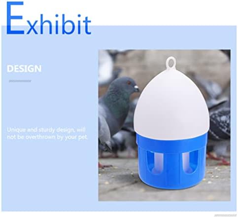 Copas de água de pássaros alimentador de água pombo alimentador de água automática alimentador alimentador de pássaro