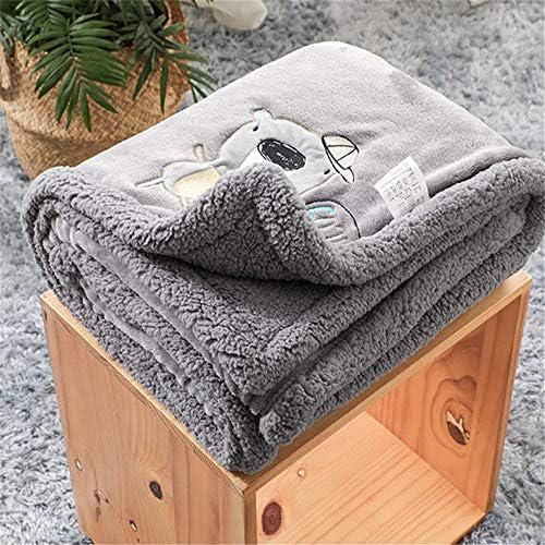 Baby Blanket Inverno espessamento duplo espessante tipo recém-nascido respirável quente coral lã cobertor de crianças