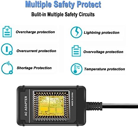 TKDY AC-L100 para carregador de câmera de câmera Sony Handycam, cabo de alimentação do adaptador de energia ACL100 para