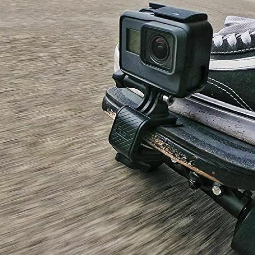 Câmera de clipe de câmera de alumínio no suporte do quadro de skate Surf Board Suport de 8 a 15 mm de porta do clipe de porta para a GoPro Hero 6/7 Câmera de acessório de peça