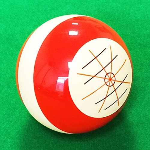 Yiniuren Snooker Cue Ball Standard Table Treination Pro Cue Ball 2 1/16 5,4oz Bolas de bilhar feitas pela tecnologia de resina fenólica