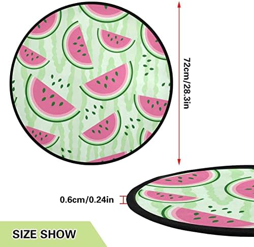 Kigai Watermelon Polyester Material Christmas Tree Tat, pode ser usado para decoração de festa de Natal, criar diversão para