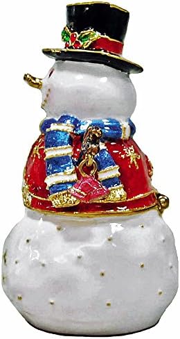 Rucinni Snowman/Tree Jewelned Box