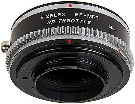Vizelex Cine e Kit de adaptador de acelerador compatível com lentes M42 em micro quatro terços câmeras