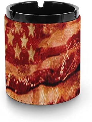 Engraçado Bacon EUA Flag PU PU CHEGARTAS DE CHUTREGAS DE CHUTREY CHUTREY Bande