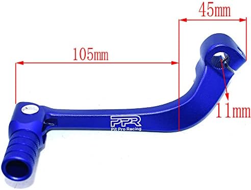 Alavanca de mudança de engrenagem, alavanca de câmbio de alumínio de liga para a motocicleta bse crf 110 ttr 125 motocicleta 50cc