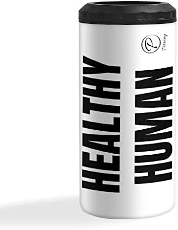 Lata fino isolada humana saudável mais refrigerada - Cool lata mais refrigerada - Impresso Slim Lata mais frio mais refrigerado