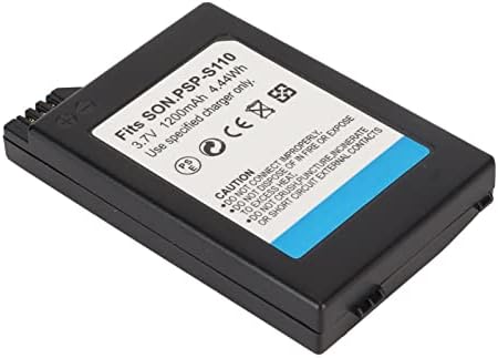 Naroote Game Console Bateria Slim 1200mAh Segurança Proteção 3.7V Substituição do console do jogo Bateria de liion