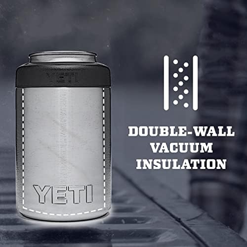 Yeti Rambler 12 oz. Colster pode isolar para latas de tamanho padrão, cobre